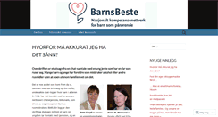 Desktop Screenshot of barnsbesteblogg.com