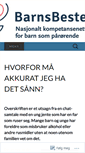 Mobile Screenshot of barnsbesteblogg.com